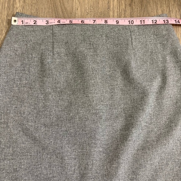 Vtg XOXO Y2K 2000's Mini skirt Gray Juniors Sz 3 A Line - Picture 3 of 6